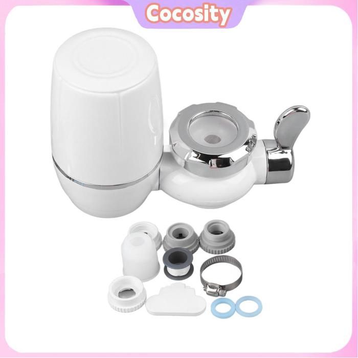Cocosity Filtre à eau de robinet pour évier Filtre à eau de robinet éliminant les impuretés purificateur deau du articles cuisine