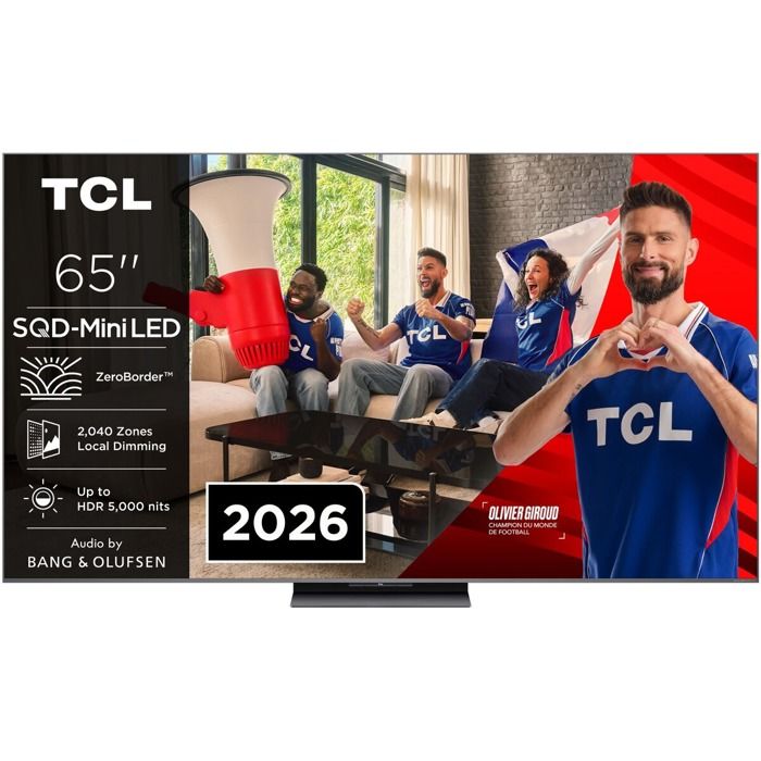 TV LED Tcl SQD Mini LED 65C89L 164 cm 2026