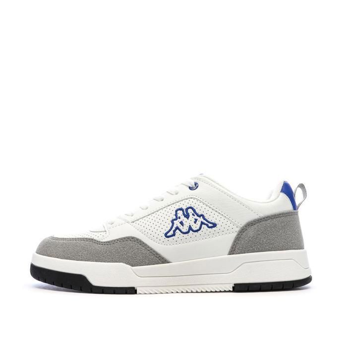 Baskets Blanches/Bleu Homme Kappa Logo Manis