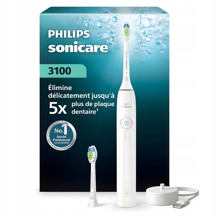 Brosse à dent électrique Rechargeable Serie 3100 HX403221 PHILIPS