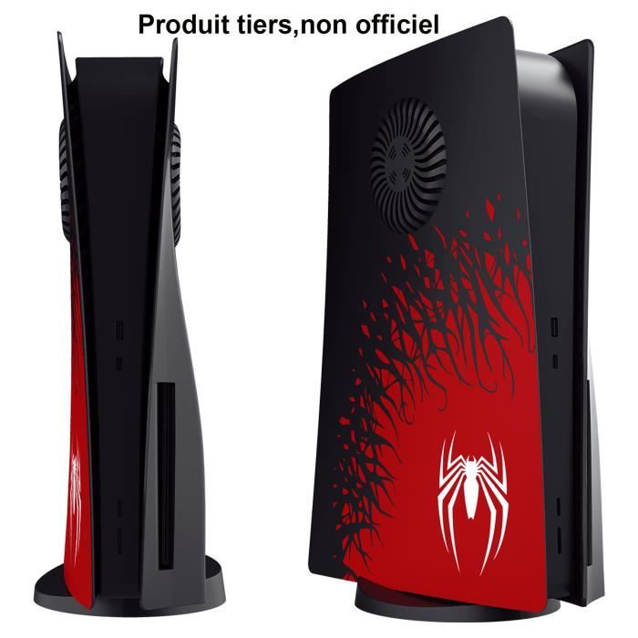 Façades pour Console PS5 - Marvel’s Spider-Man 2 Limited Edition - Coque Housse avec évent de Refroidissement