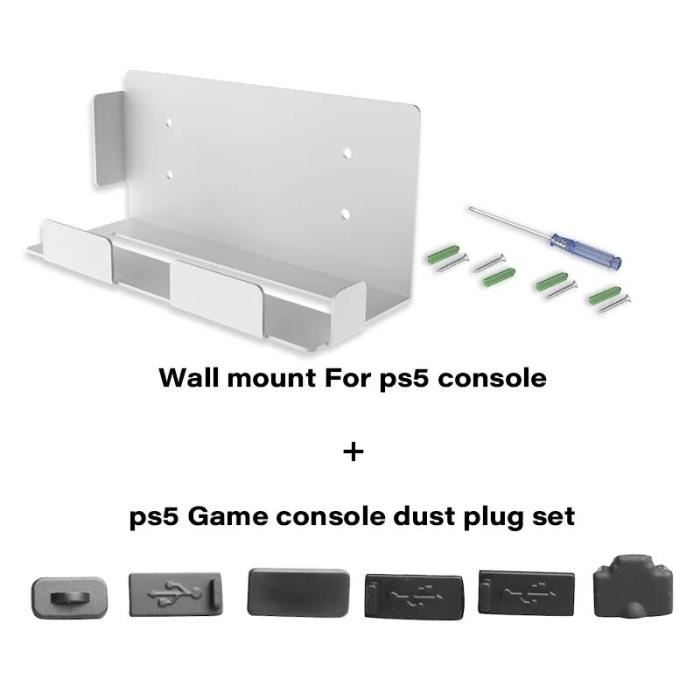 Console de jeu PS5, support mural universel, support de stockage