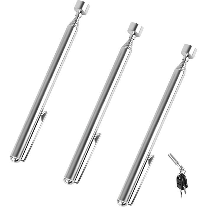 Outil Ramassage Magnétique Housolution - 4 Griffes LED - Pour Petits Objets Métalliques
