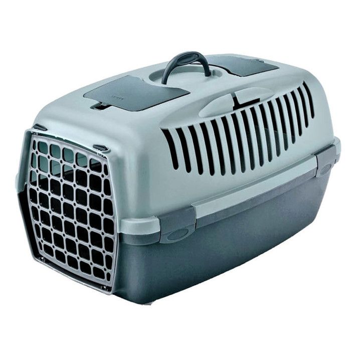 Comparer les prix de Cage gulliver 3 bleu taille 40 x 61 x 38 cm transport pour chien max 12 kg. - animallparadise