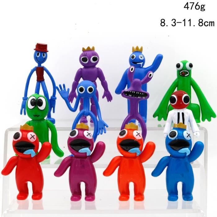 12 Figurines Rainbow Friends Personnages