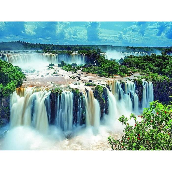 Diamond Painting Paysage, Broderie Diamant Grand Format,5D Diy Diamant