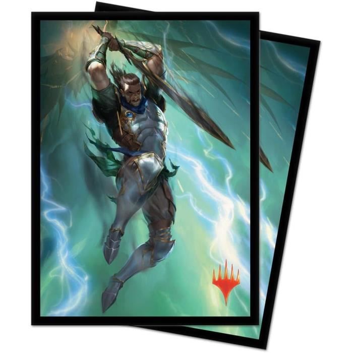 Lot De 60 Pochettes Holographiques Pour Cartes – 67 X 92 Mm – MTG, Pokémon, TCG – Design Anime
