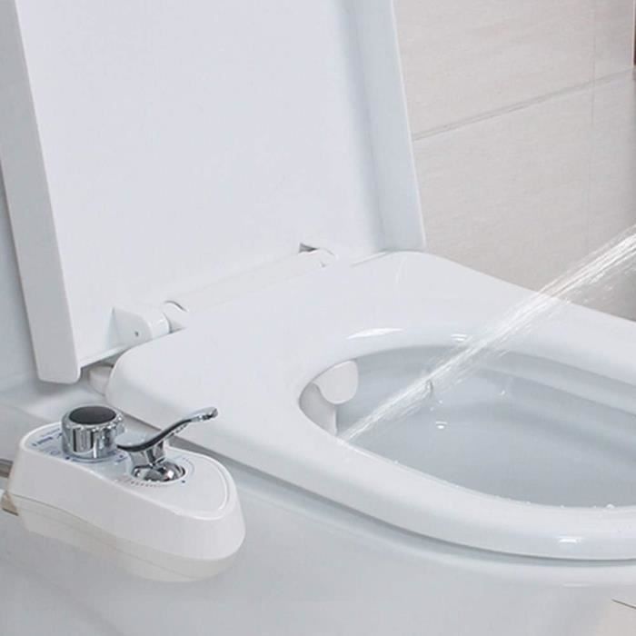 Kit Douchette WC Bidet Spray 2 Jet Douchette WC Acier Inox Douchette  Hygiene WC pour Toilette, WS024BF6[821] - Cdiscount Bricolage