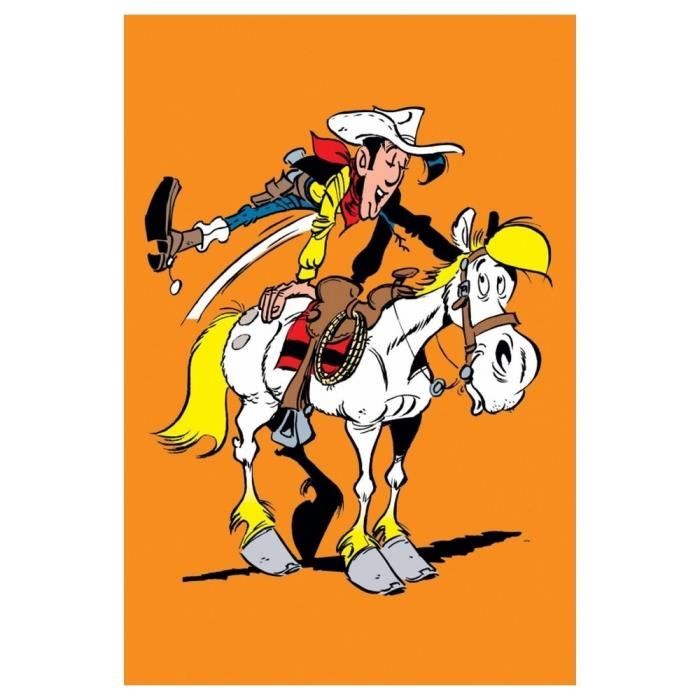 Carte Postale De Lucky Luke Sautant Sur Jolly Jumper 10x15cm Cdiscount Beaux Arts Et Loisirs Creatifs