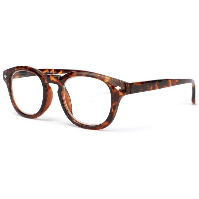 Lunettes De Lecture Marron écailles - Marque Proloupe, Dioptrie +3, Neuves Avec étiquettes, Modèle Doris