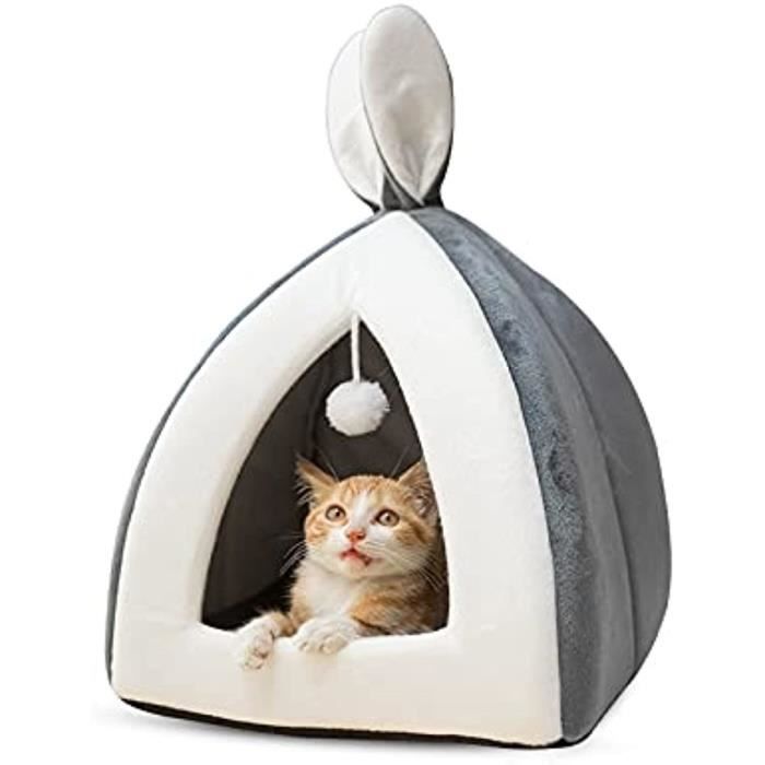 Lit Pour Chat D'intérieur Lavable Pour Chatons, Chats Et Petits Chiens