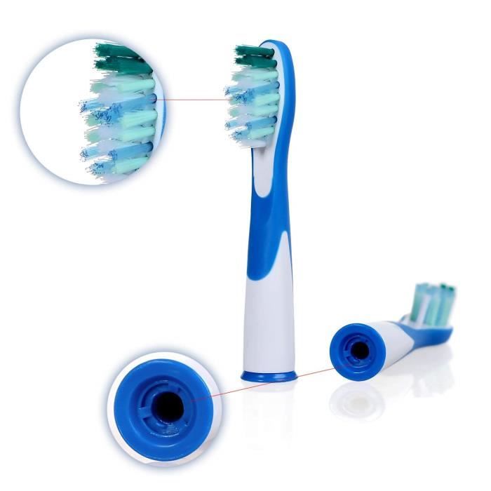 T tes de brosse de rechange compatibles avec la brosse dents