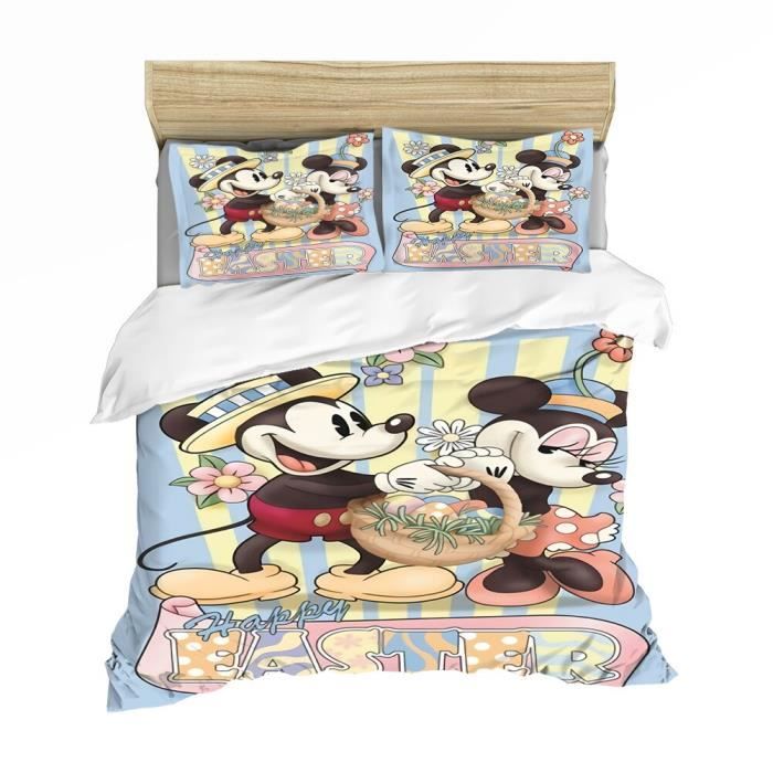 Parure de lit en flanelle Minnie Mouse