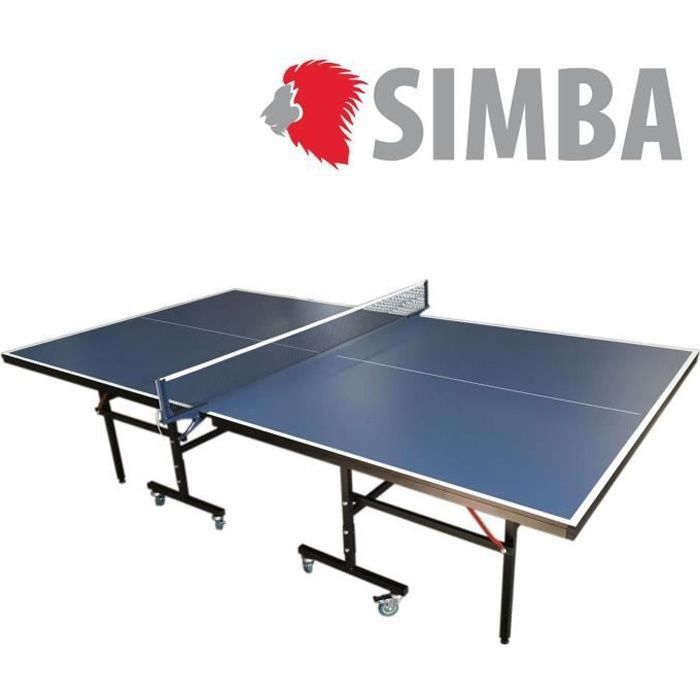 Professional Table De Ping Pong Modele Roby Couleur Bleu Cdiscount Sport