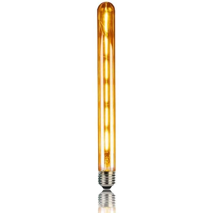 T300 Rétro Edison Ampoule Antique Lampe,2700K Blanc Chaud GreenSun LED Lighting Ampoule de Filament LED 6W E27,équivalent à ampoule incandescente de 50W 