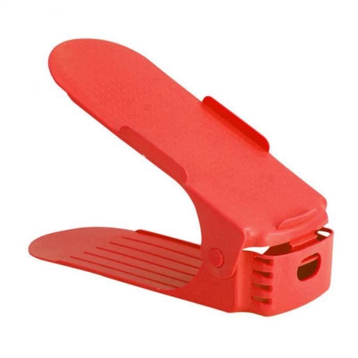 20 Pcs Support Chaussures Réglable 3 Niveaux – Organisateur Gain De Place Antidérapant Pour Talons, Baskets, Bottes
