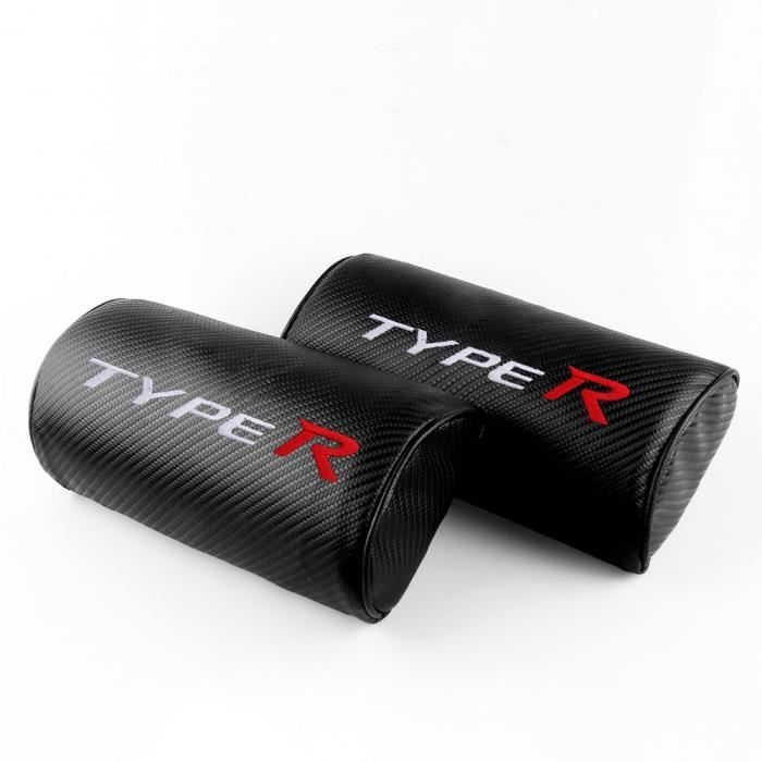 2 Coussinets Ceinture Sécurité Voiture – Fibre Carbone Look Sport, Protection Épaule Confortable Rouge (27x16.7cm)