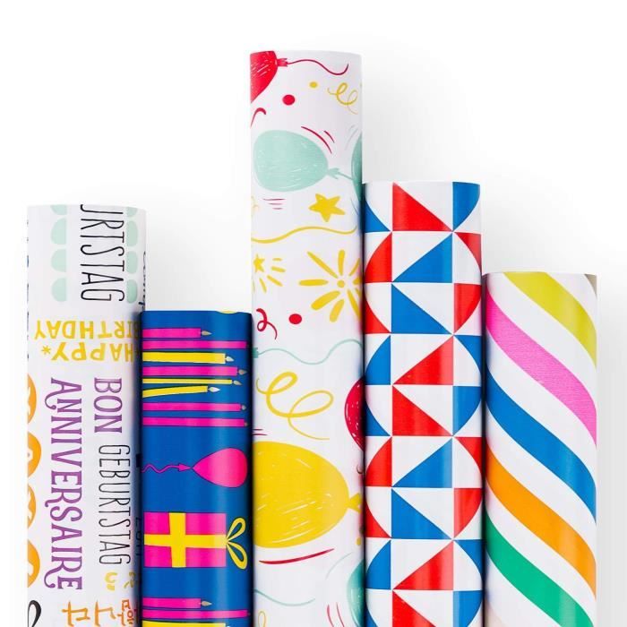 Ruspepa Rouleau De Papier D Emballage Cadeau Design De Theme Anniversaire Rouge Et Bleu Pour La Fete Emballage Cadeau 5 Achat Vente Papier Cadeau Ruspepa Rouleau De Papier Cdiscount Ruspepa Rouleau De Papier D Emballage Cadeau Design De Theme Anniversaire Rouge Et Bleu Pour La Fete Emballage Cadeau 5 Achat Vente Papier Cadeau Ruspepa Rouleau De Papier Cdiscount