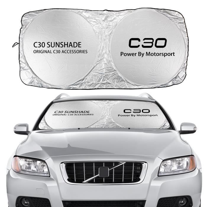Bâche voiture,Couverture de pare-soleil de voiture pour Volvo AWD C30 C70  S60 S80 S90 T6 V40 V50 V60 V70 V90 - Type For C30 - Cdiscount Auto
