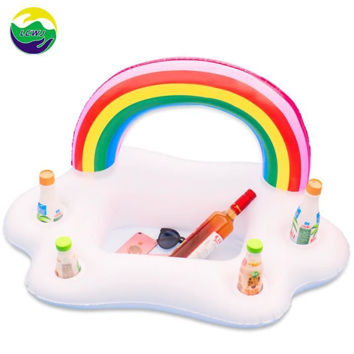 TAIZER Piscine Porte Gobelet,Porte Gobelets Gonflable,Porte Verre Piscine,Porte Gobelet Flottant