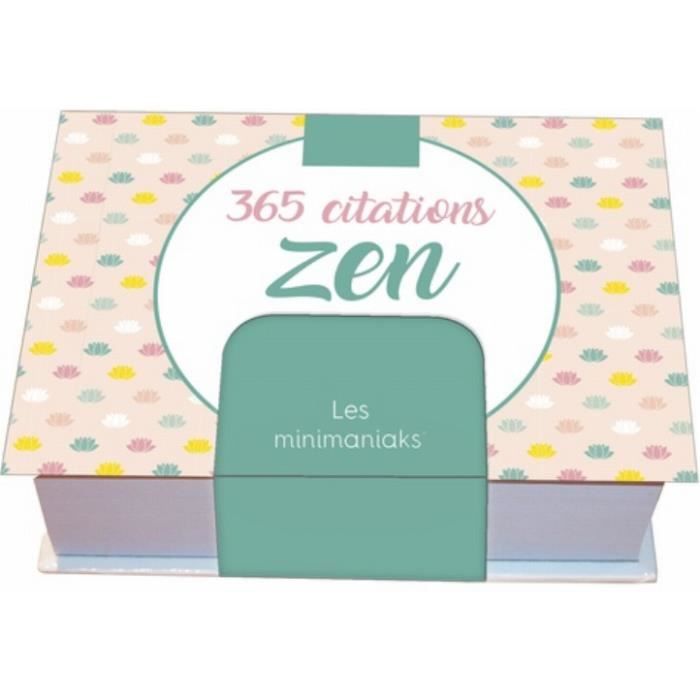 365 Citations Zen Edition 21 Cdiscount Beaux Arts Et Loisirs Creatifs