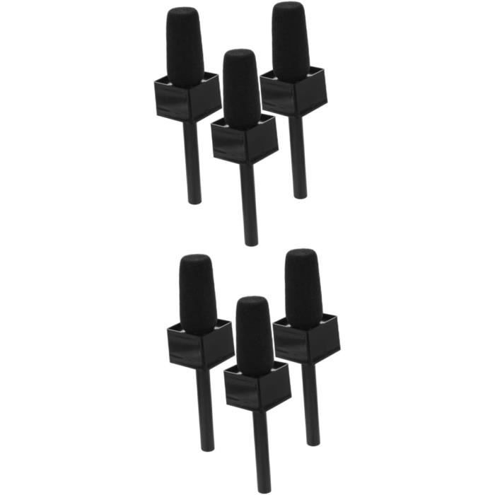 SOPOTUTU - Pack De 5 Microphones Jouets Réalistes Pour Enfants - Accessoire De Scène, Fête Et Spectacle