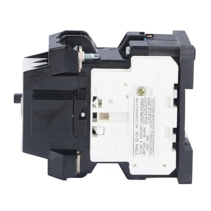 BAOMAIN Contacteur CA 4 Pôles 2NO 2NC 20A - Bobine 220V/240V Rail DIN VDE