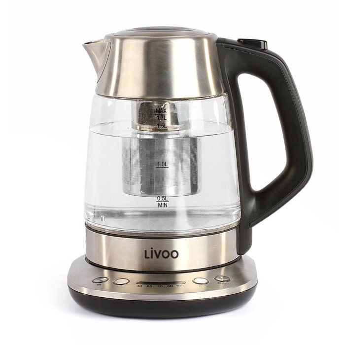 Bouilloire Électrique Sans Fil LIVOO DOD165 – 1.7L, 2200W, Température Réglable - vue 5