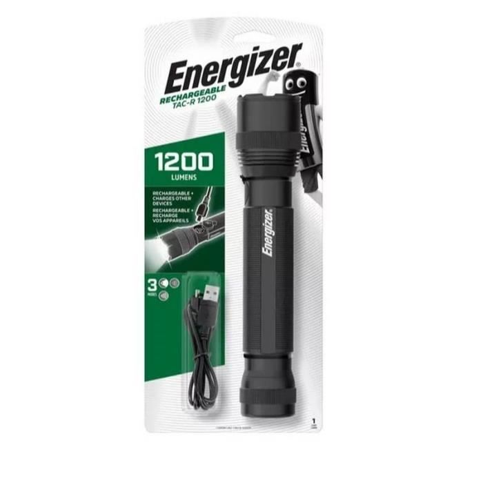 Energizer Professional Lampe De Poche Rechargeable Usb 1200 Lumens Ave
