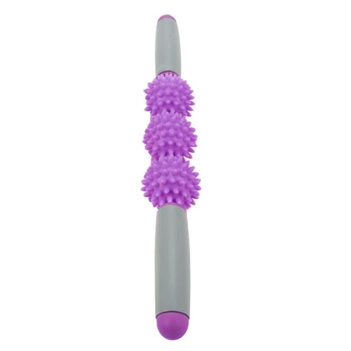 Banc de musculation Yoga Stick Muscle Roller Stick Cellulite Spiky Ball for Back Arms Shoulder