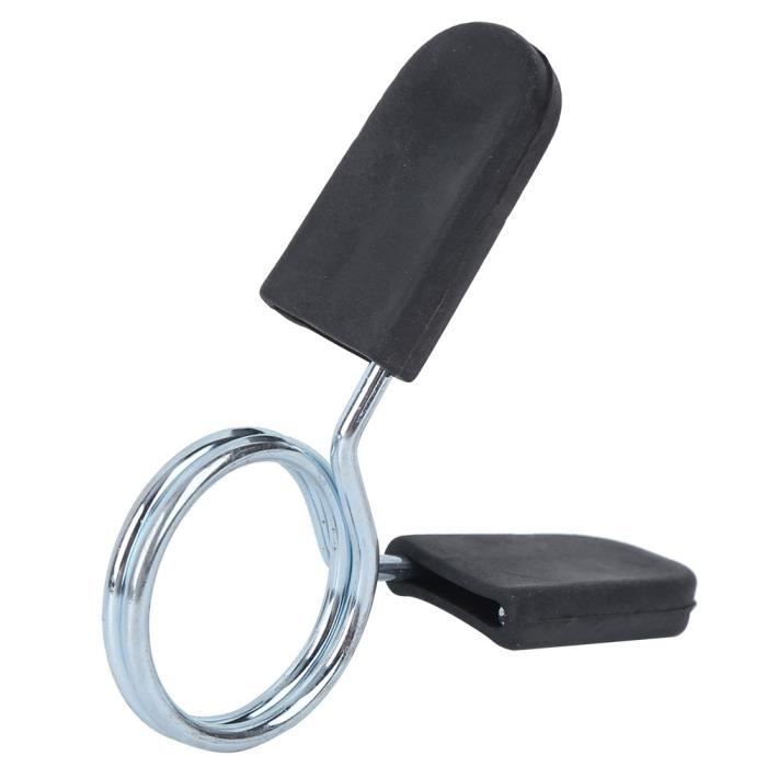 Colliers Haltère Barre Poids Articles De Sport 4 Pièces Haltère Pince à Ressort Haltérophilie Musculation Serrure Pince Spinlock Haltère Collier Serrure( RvSky Fixation Poids Haltère