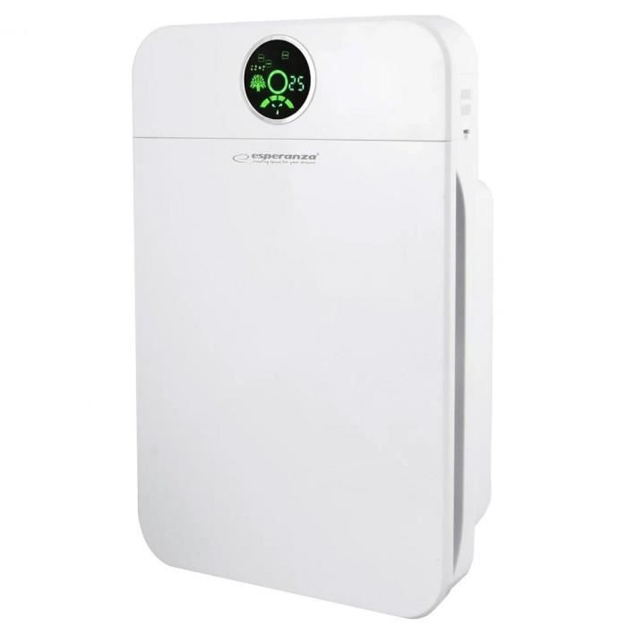 Purificateur dair - GENERIC - Esperanza - Filtre HEPA - Télécommande - 4 niveaux de filtration