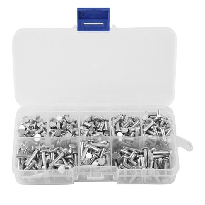 SUC-Rivet solide Rivet set, solid aluminum rivet, length 4mm ~ 16mm ...