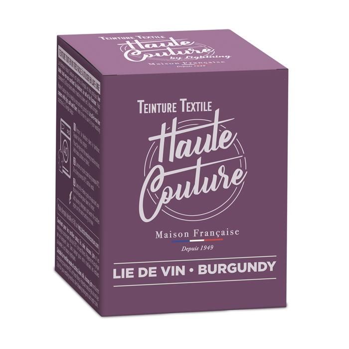 Teinture textile haute couture lie de vin 350g