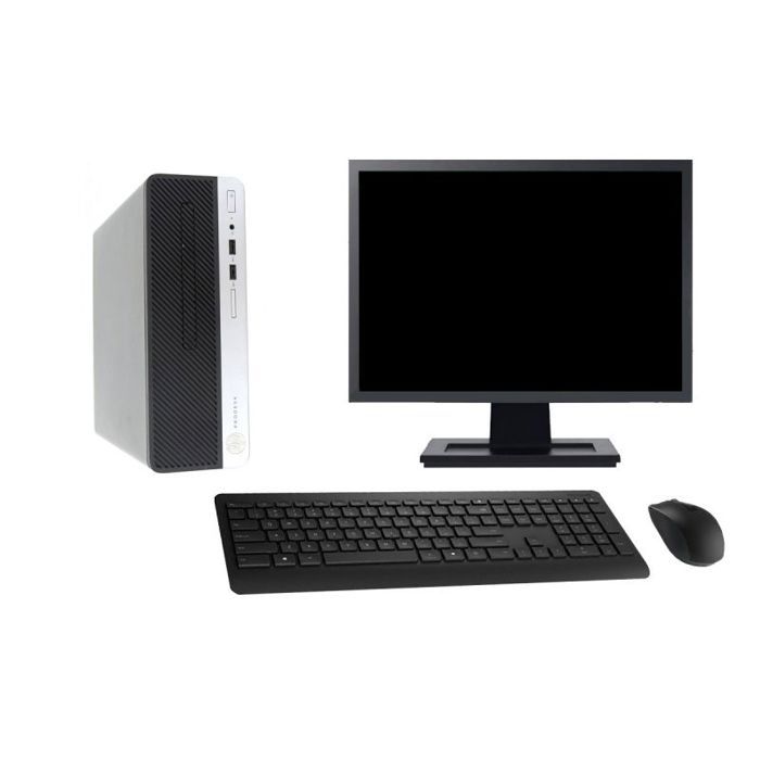 PC HP ProDesk 400 G4 SFF Ecran 27 Intel i7-6700 RAM 8Go SSD 2To Windows 10 Wifi - Hewlett packard