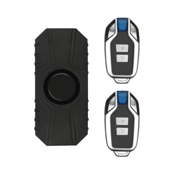 Alarme Antivol Vélo Sans Fil – 113dB – 2 Télécommandes – KS-SF22R