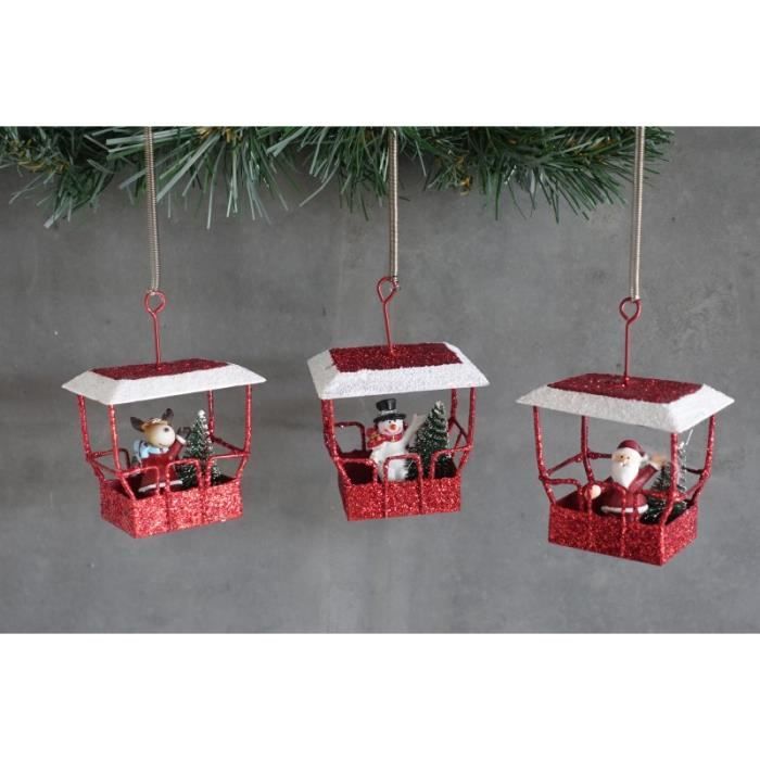 Decoration Sapin De Noel Ressort Telepherique Rouge Prix A L Unite Envoi Aleatoire Selon Stock Achat Vente Boule De Noel Bientot Le Black Friday Cdiscount