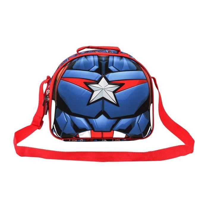 Sac Banane Avengers Marvel – Taille Standard (27x11x6,5 Cm), Polyester, Sangle Réglable – Pour Enfant, Accessoires, Petits Objets