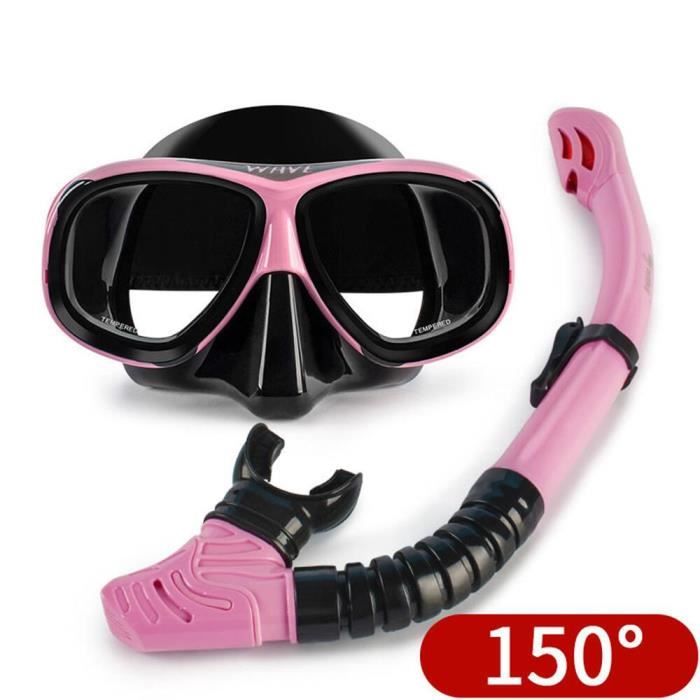 RDDAIPE Masque De Plongée Intégral Adulte L/XL – 180° Vision Panoramique, Anti-Buée, Facile à Respirer Pour Snorkeling & Natation