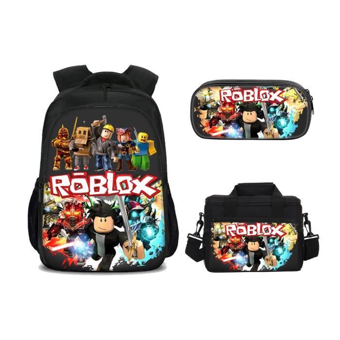 Lot de 3 Sac a dos ecole Cartable college Roblox Sac dos Cartable ecole college scolaire enfant fille garcon primaire Cdiscount Bagagerie Maroquinerie