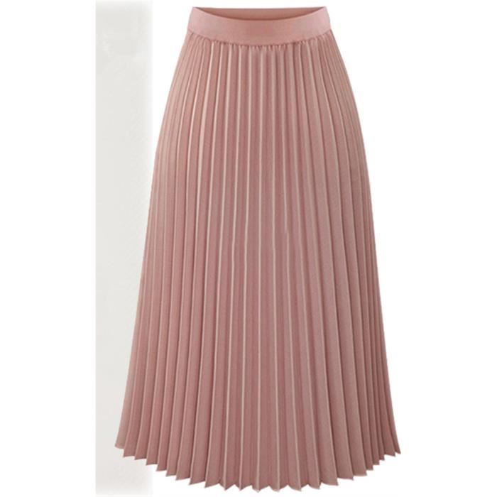jupes plissées femme