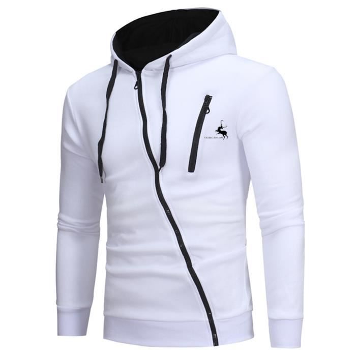 Sweat-shirt DSquared² pour homme en coloris Blanc Homme Vêtements Articles de sport et dentraînement Sweats à capuche 24 % de réduction 