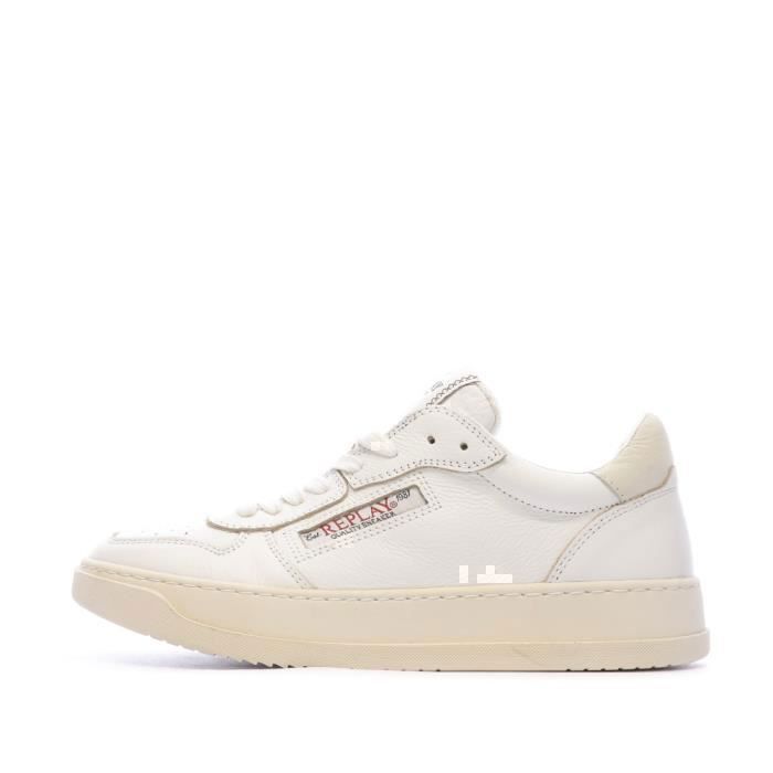 Replay Baskets Montantes - REPLAY - Reload - Blanc - Femme - Tige Synthétique
