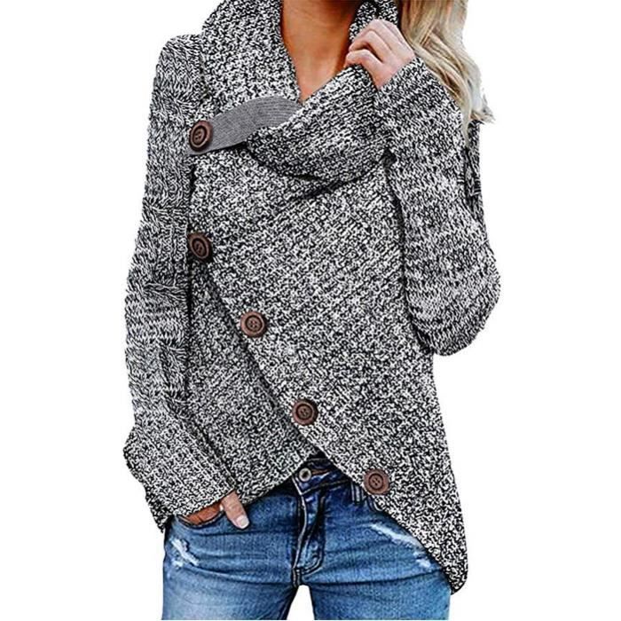 Gilet store croisé femme