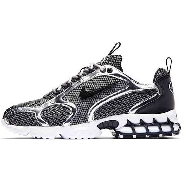 Nike Air Zoom Spiridon Cage 2 x Stussy CU1854-001 Chaussures de Course pour  Homme Femme Noir Argent - Cdiscount Sport