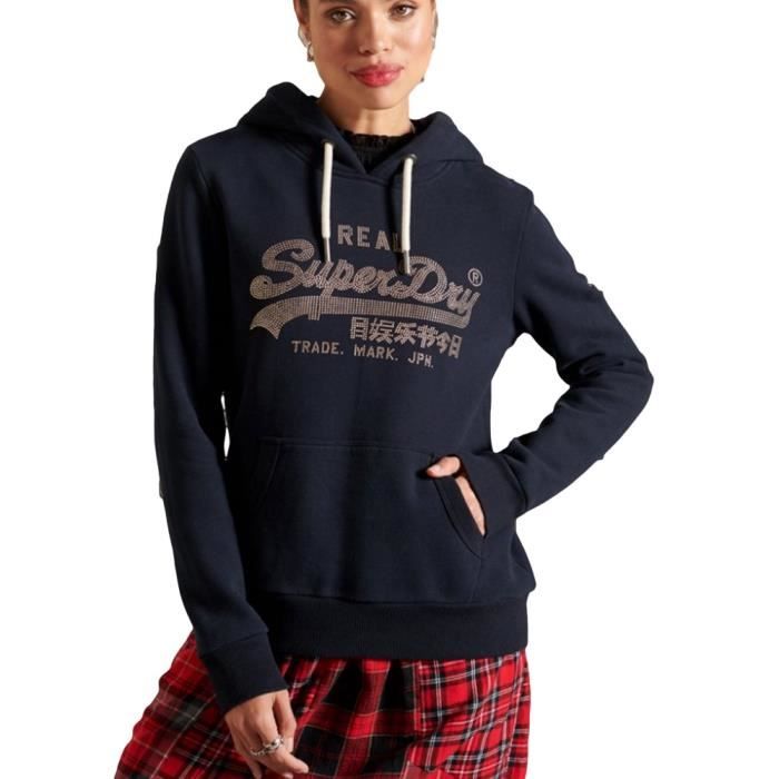Sweat superdry femme noir deals