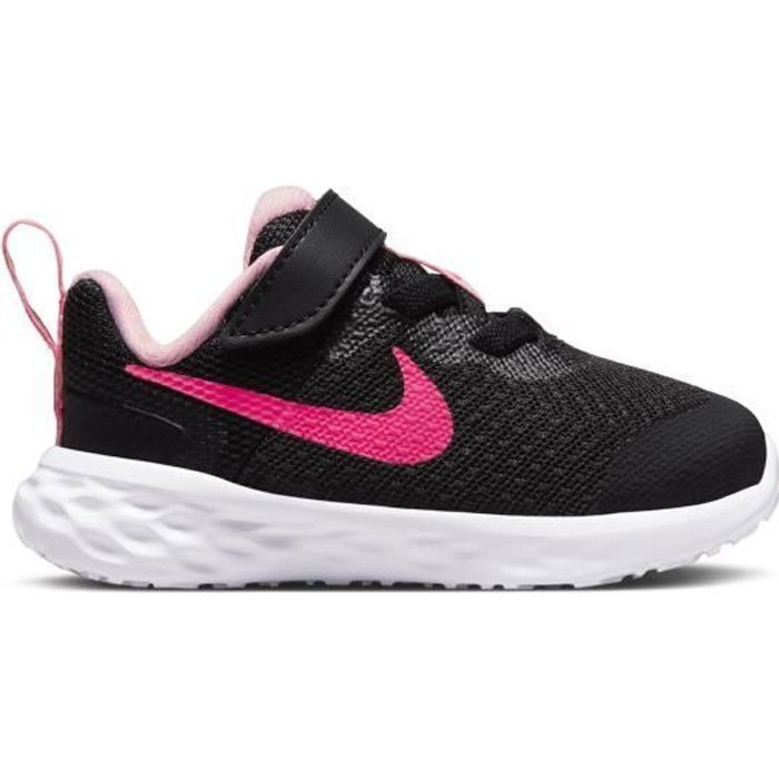 chaussure de running pour bébé nike revolution 6 - noir - dd1094-007