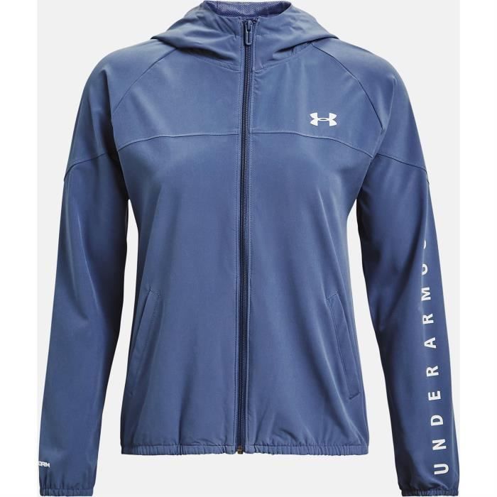Visiter la boutique Under ArmourUnder Armour Stretch Woven Full Zip Jacket Manches Longues Homme 