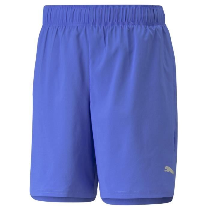 Short De Running - PUMA - Homme - Bleu