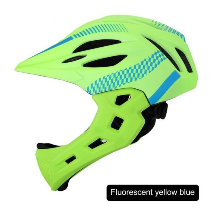 BATFOX-Casque de vélo intégral amovible pour enfants,poignées pour BATFOX-Casque de vélo intégral amovible pour enfants,poignées pour